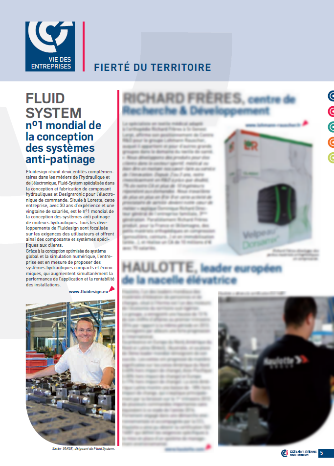 Revue de presse CCI St Etienne Montbrison